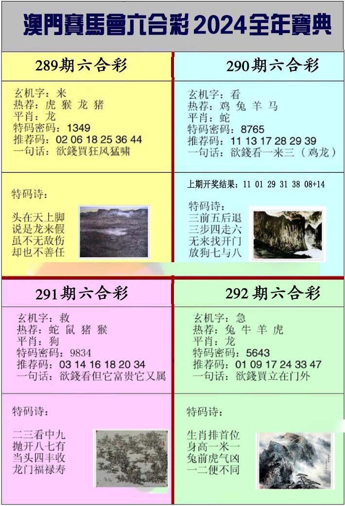 2024292期澳门挂牌宝典