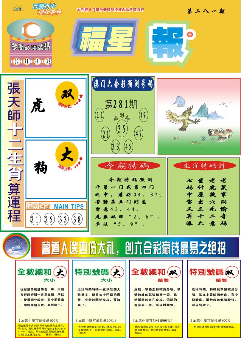 2024281期福星报