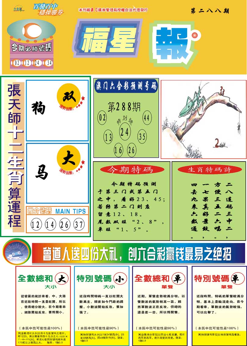 2024288期福星报