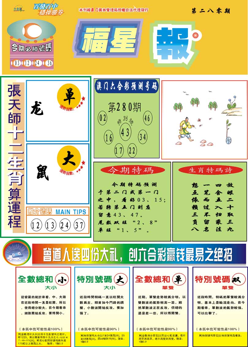 2024280期福星报