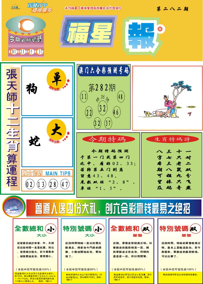 2024282期福星报