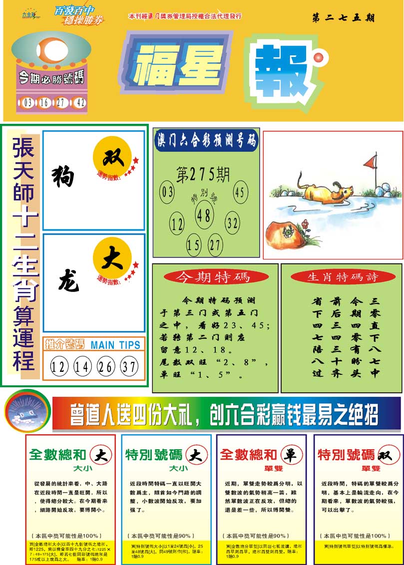 2024275期福星报