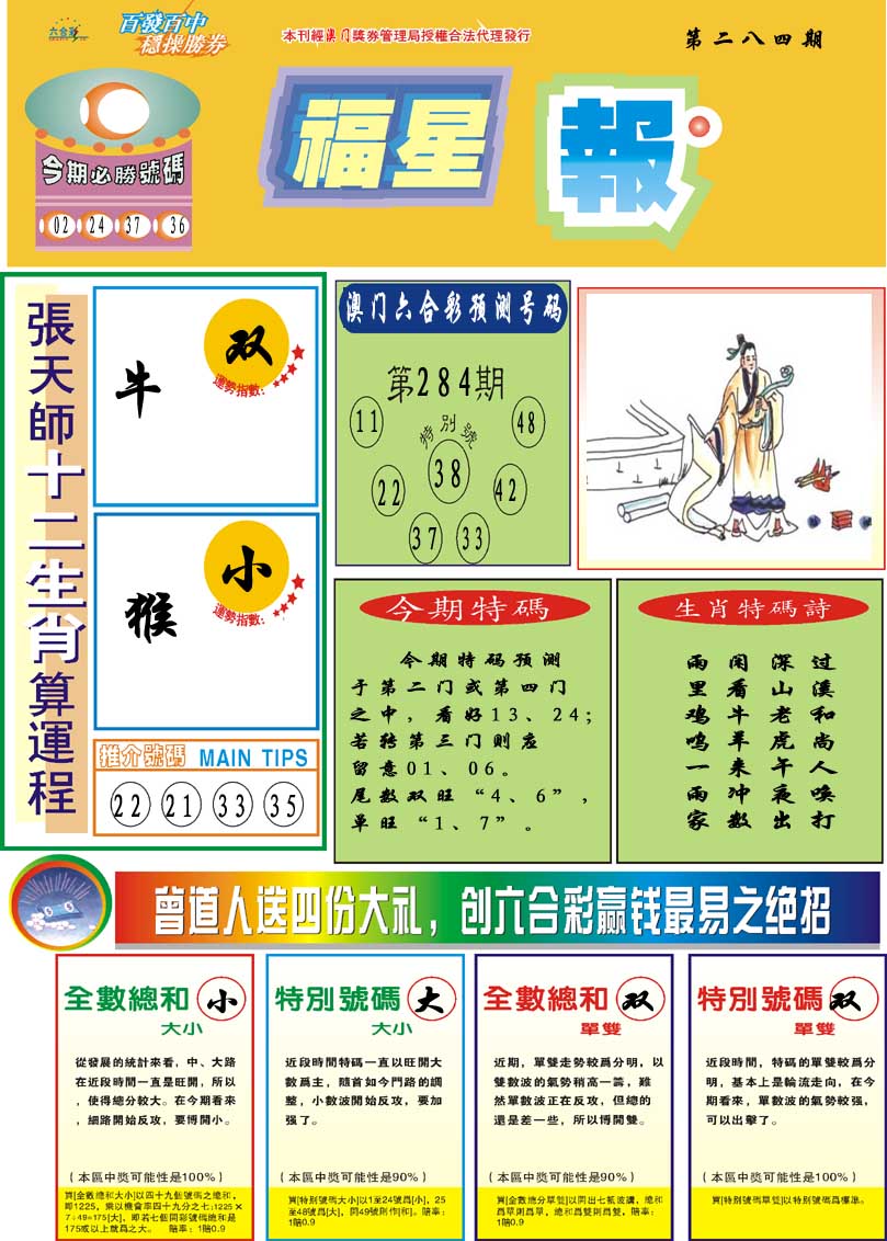 2024284期福星报