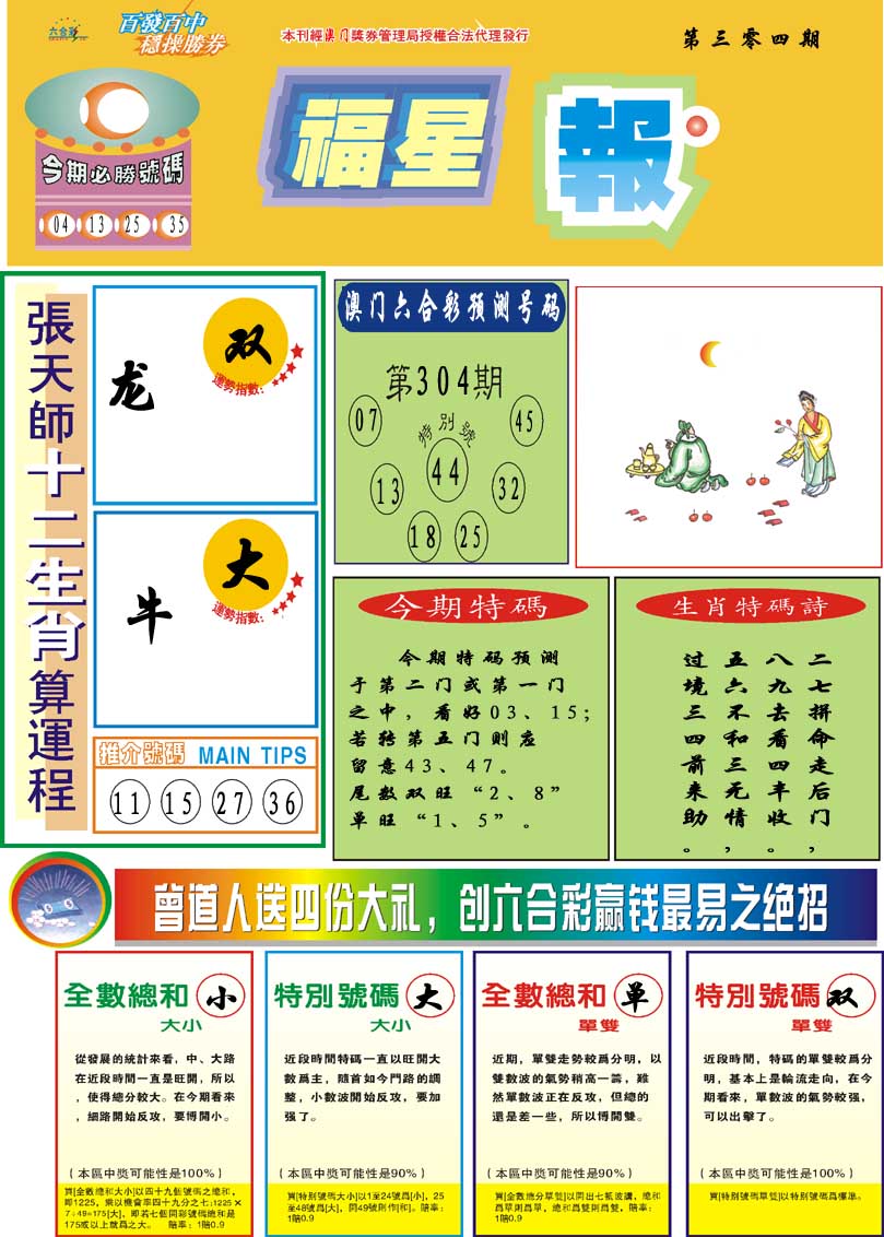 2024304期福星报