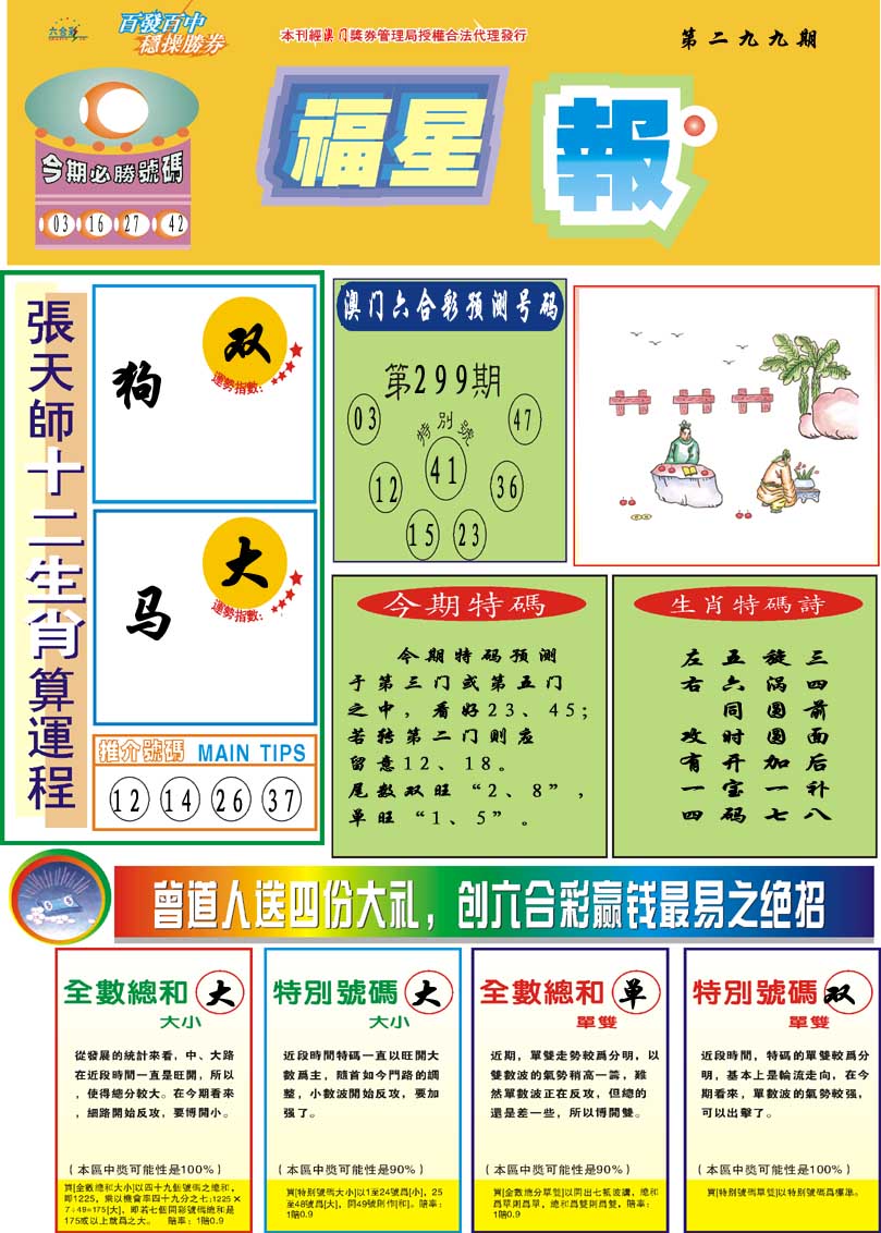2024299期福星报
