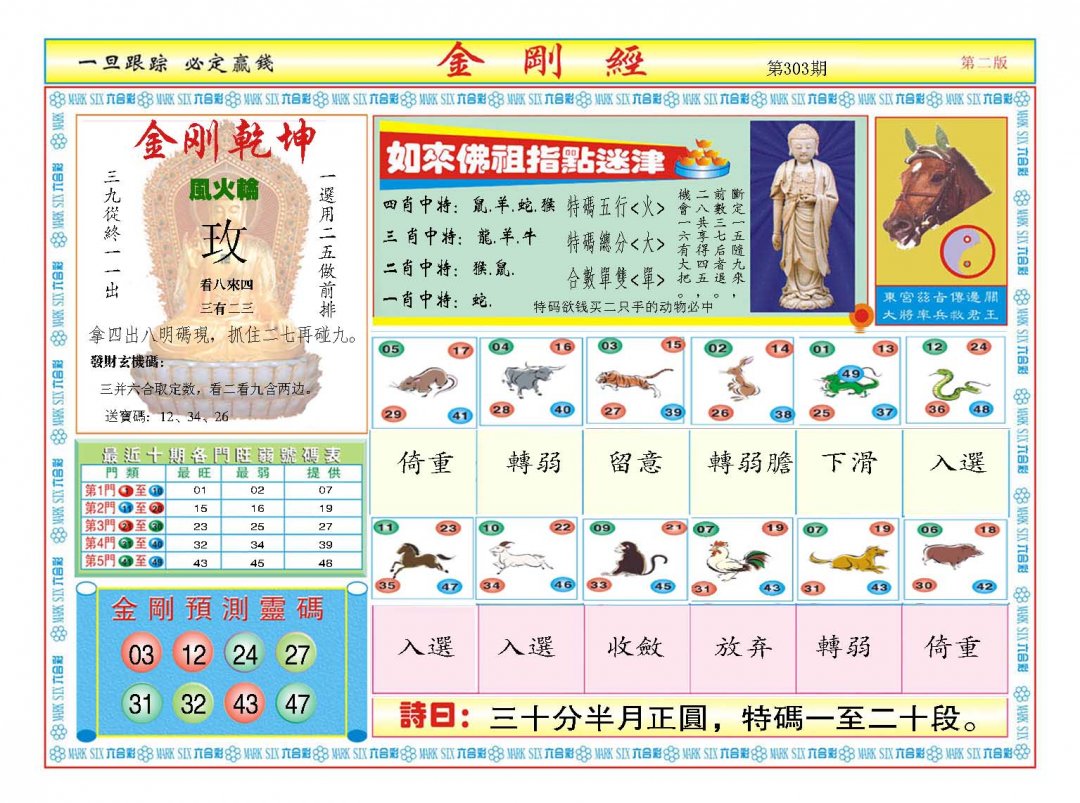 2024303期金刚经B