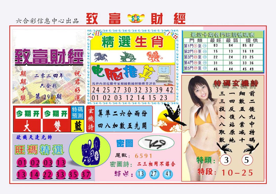 2024290期致富财经