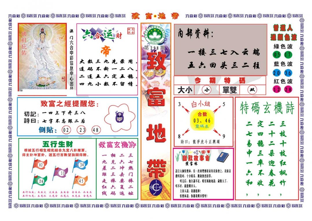 2024298期致富地带