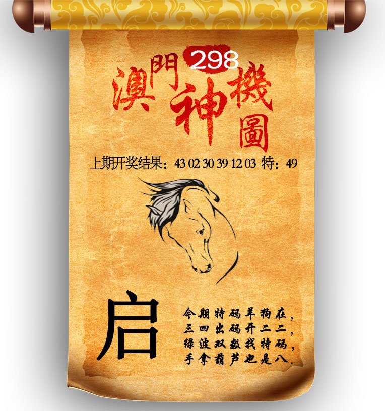 2024298期澳门神机图