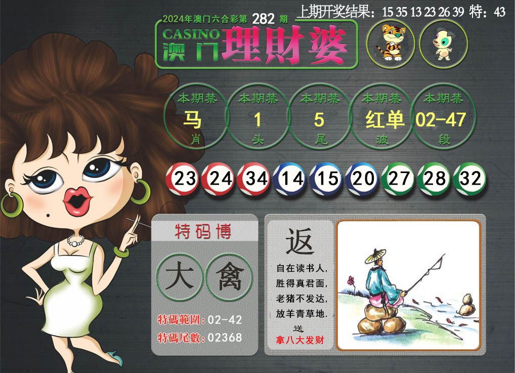 2024282期澳门理财婆
