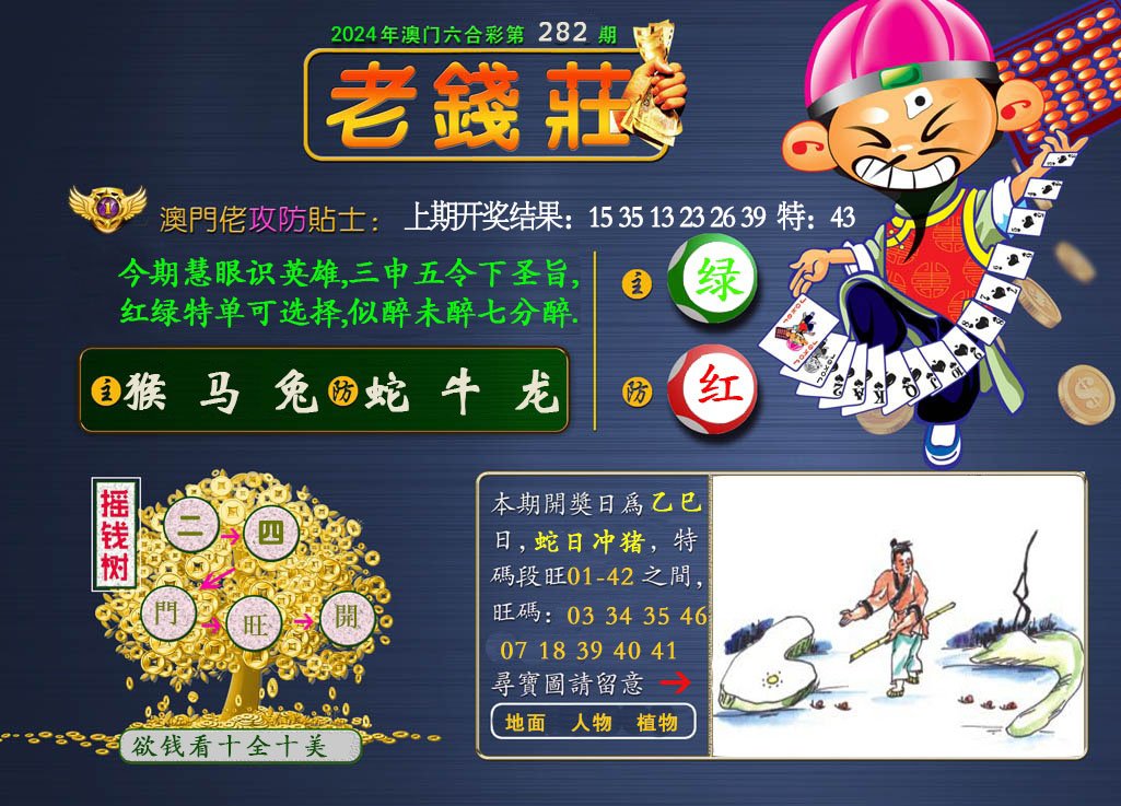 2024282期老钱莊