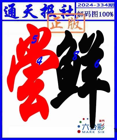 2024334期解码图