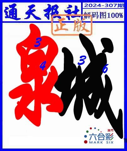 2024307期解码图