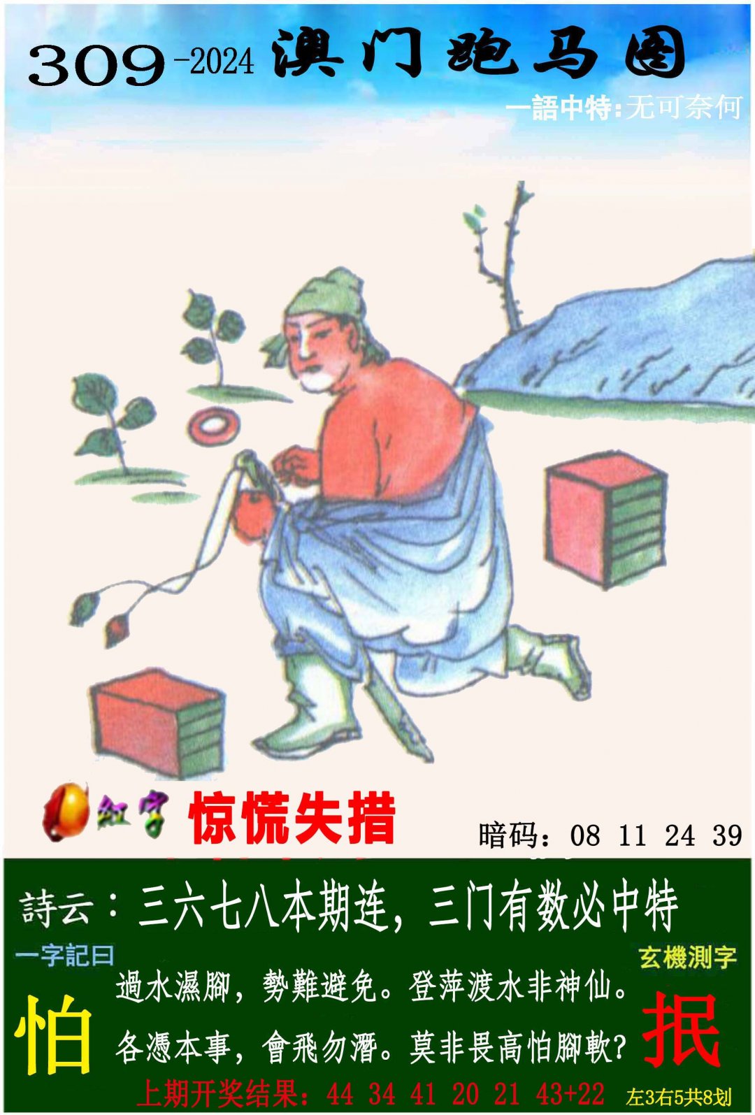 2024309期跑马图