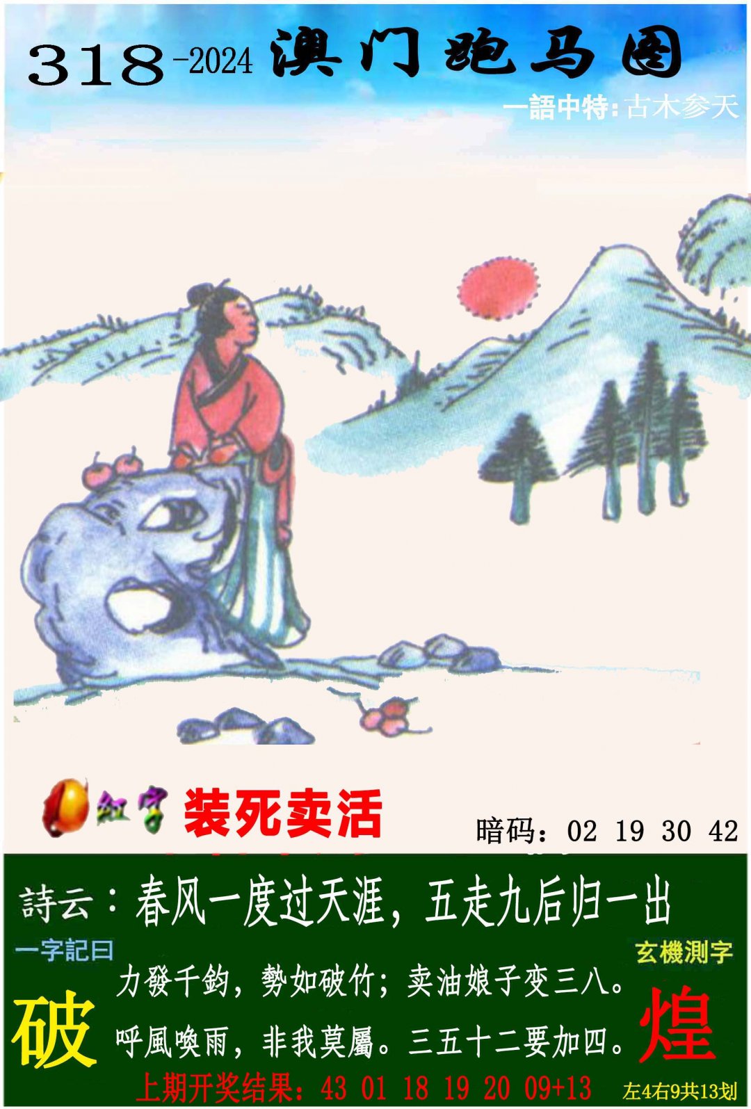 2024318期跑马图