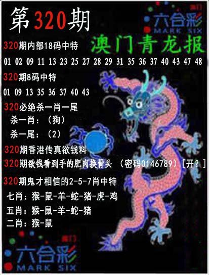 2024320期青龙报
