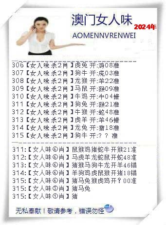 2024315期女人味