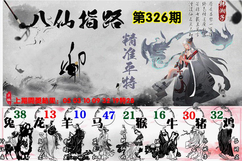 2024326期八仙指路