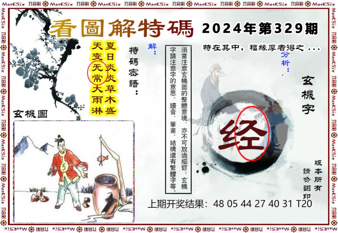 2024329期看图解特码