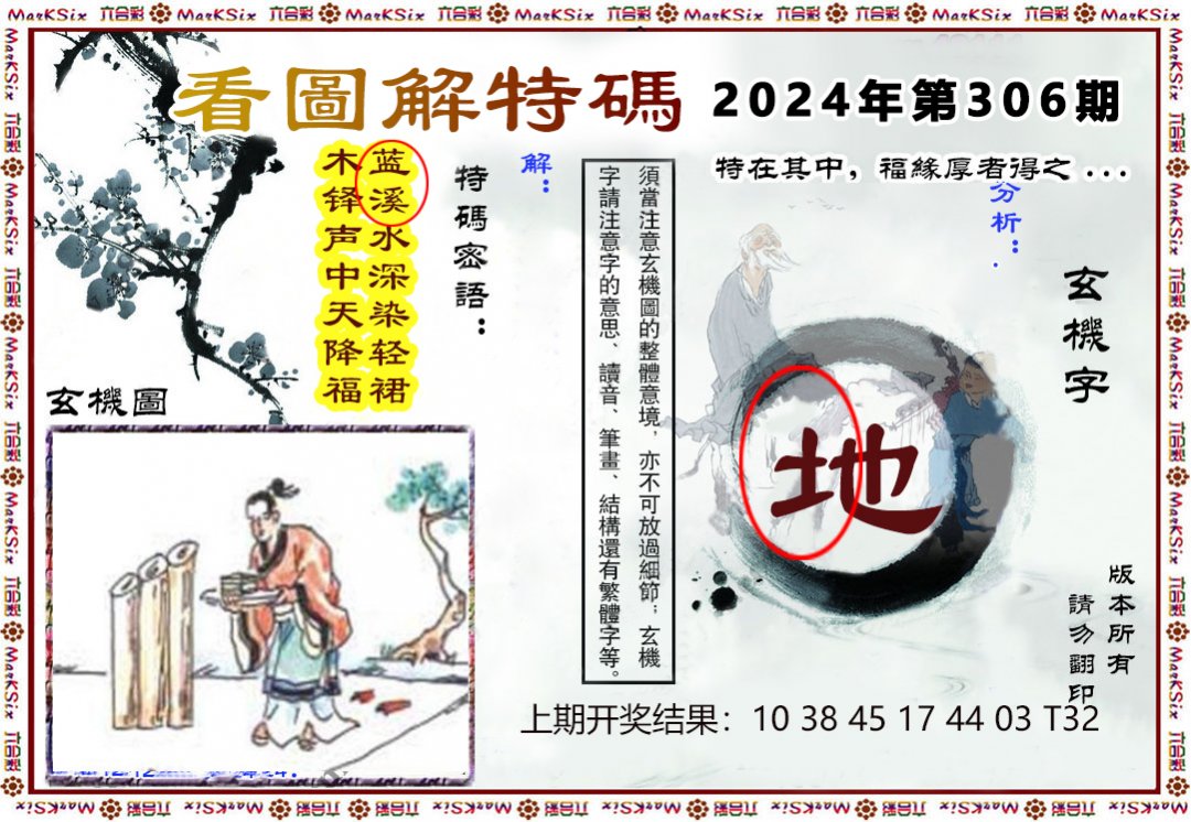 2024306期看图解特码