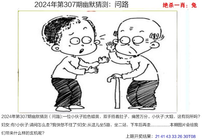 2024307期幽默猜测
