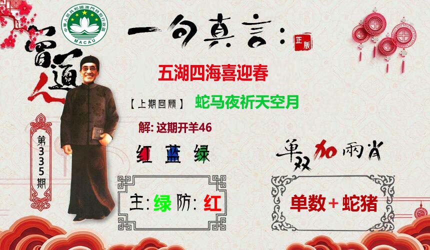 2024335期一句真言