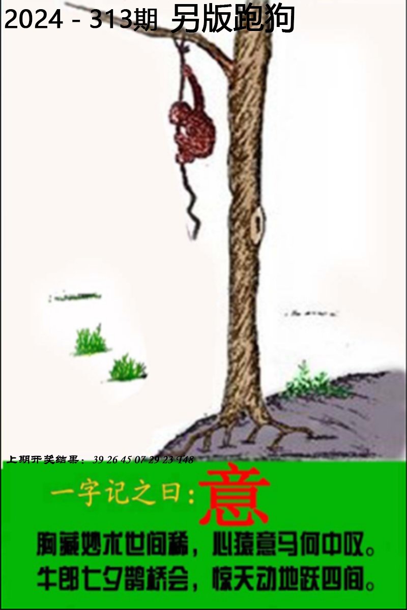 2024313期另版跑狗图