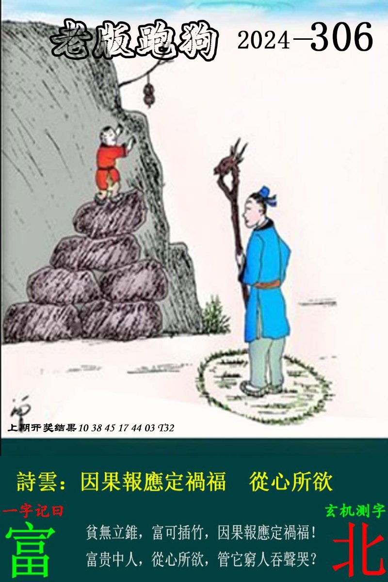 2024306期老版跑狗图