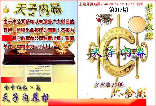 2024317期天子内幕报B
