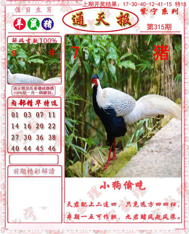 2024315期救通报