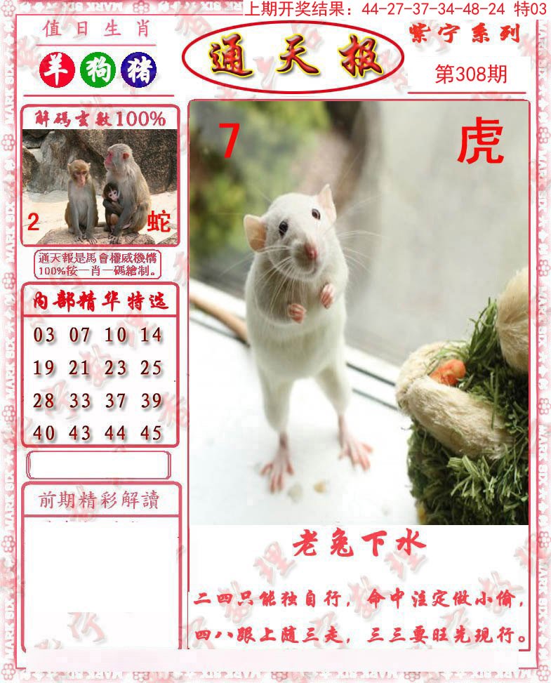 2024308期救通报