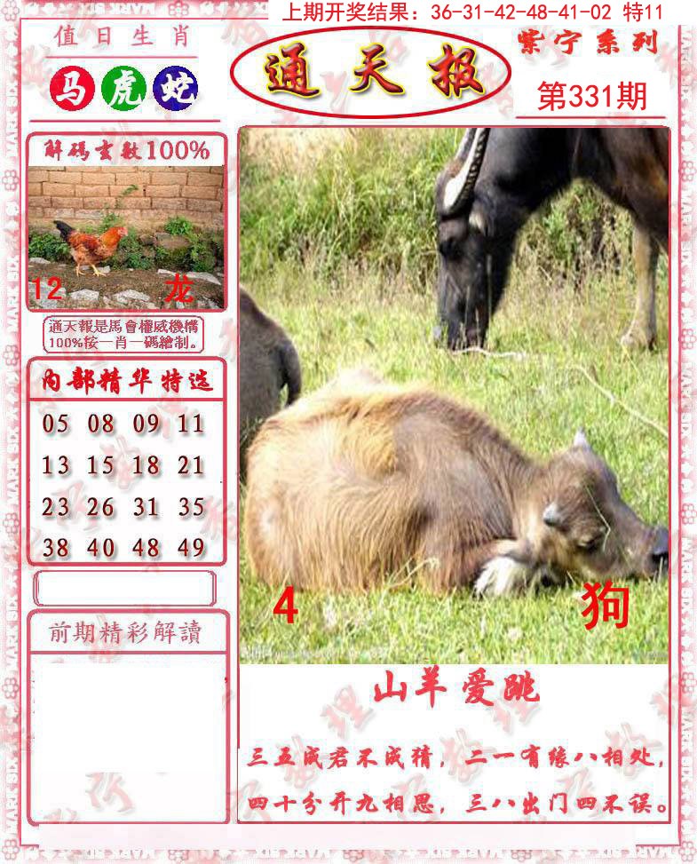2024331期救通报