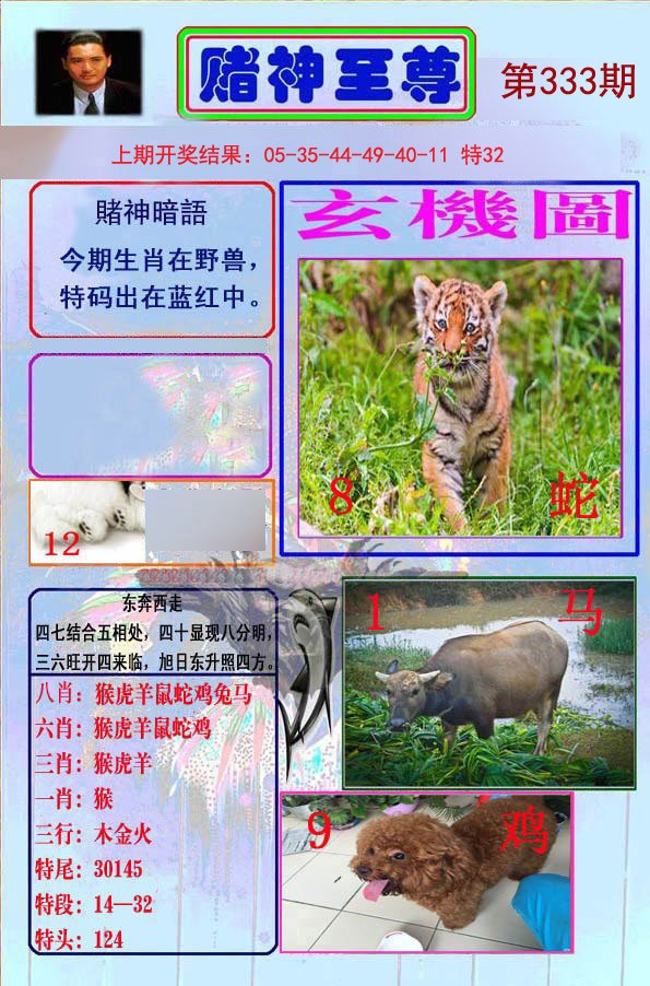 2024333期赌神至尊