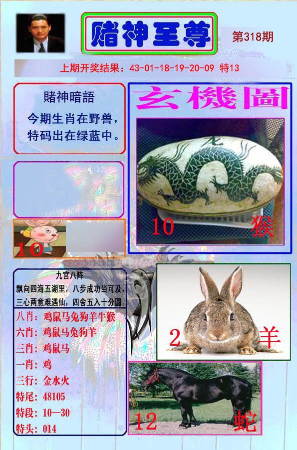 2024318期赌神至尊
