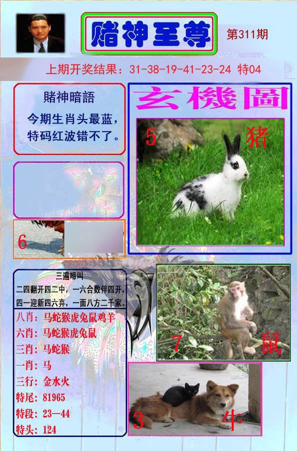 2024311期赌神至尊