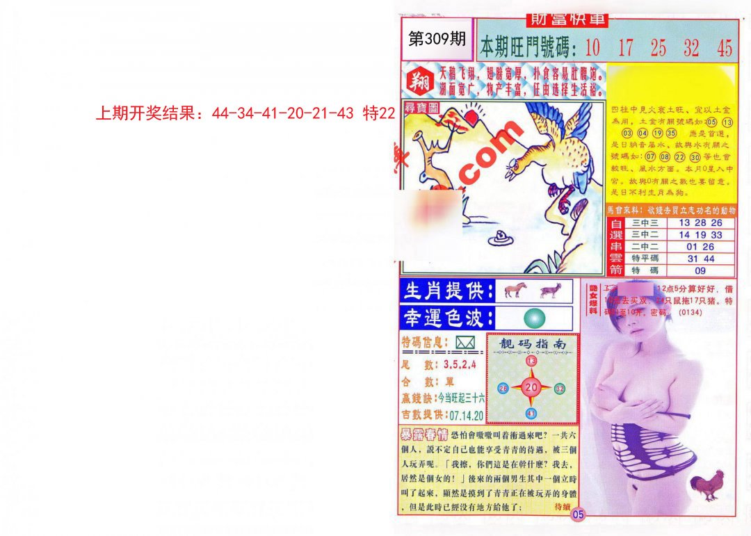 2024309期财富快车