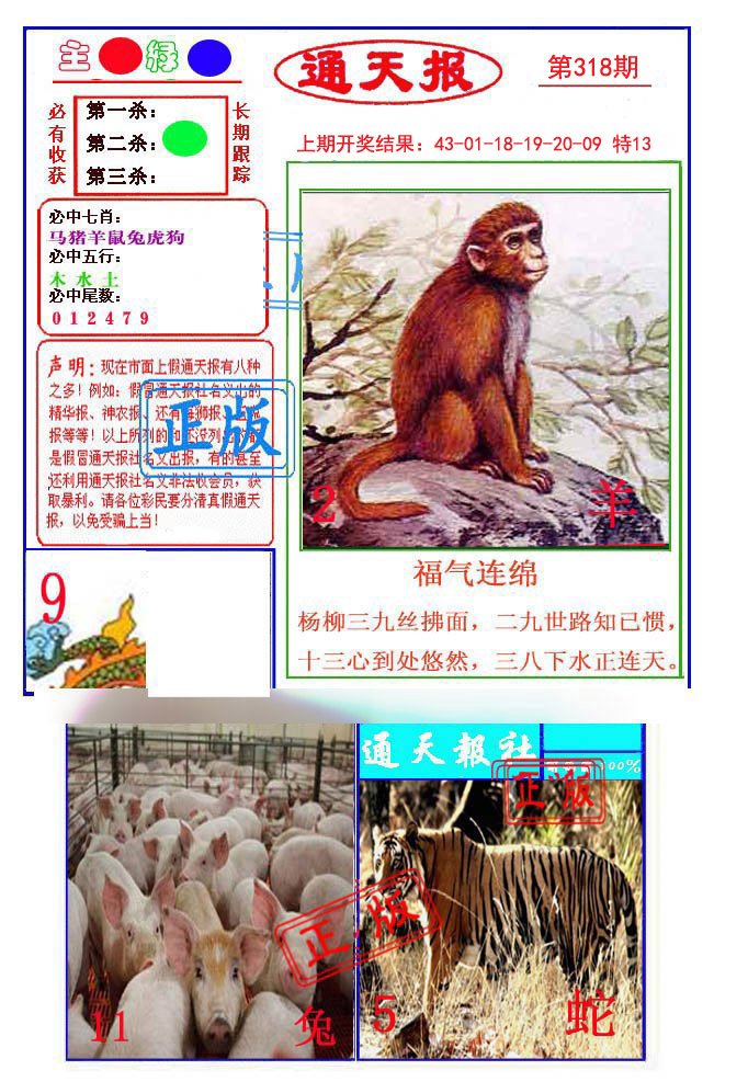 2024318期通天杀波图1
