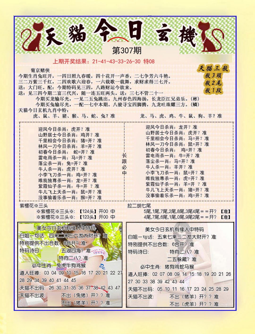 2024307期今日玄机图B