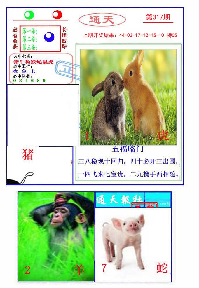 2024317期通天杀波图2