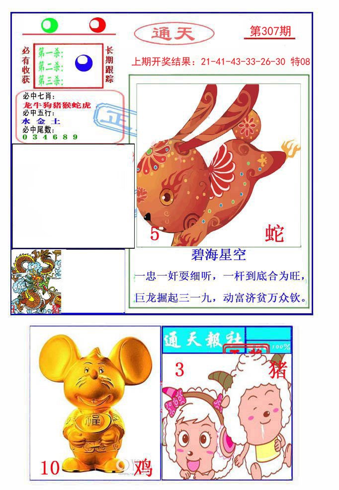2024307期通天杀波图2