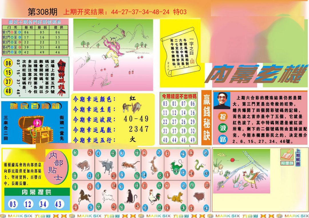 2024308期九龍内幕A(推荐)
