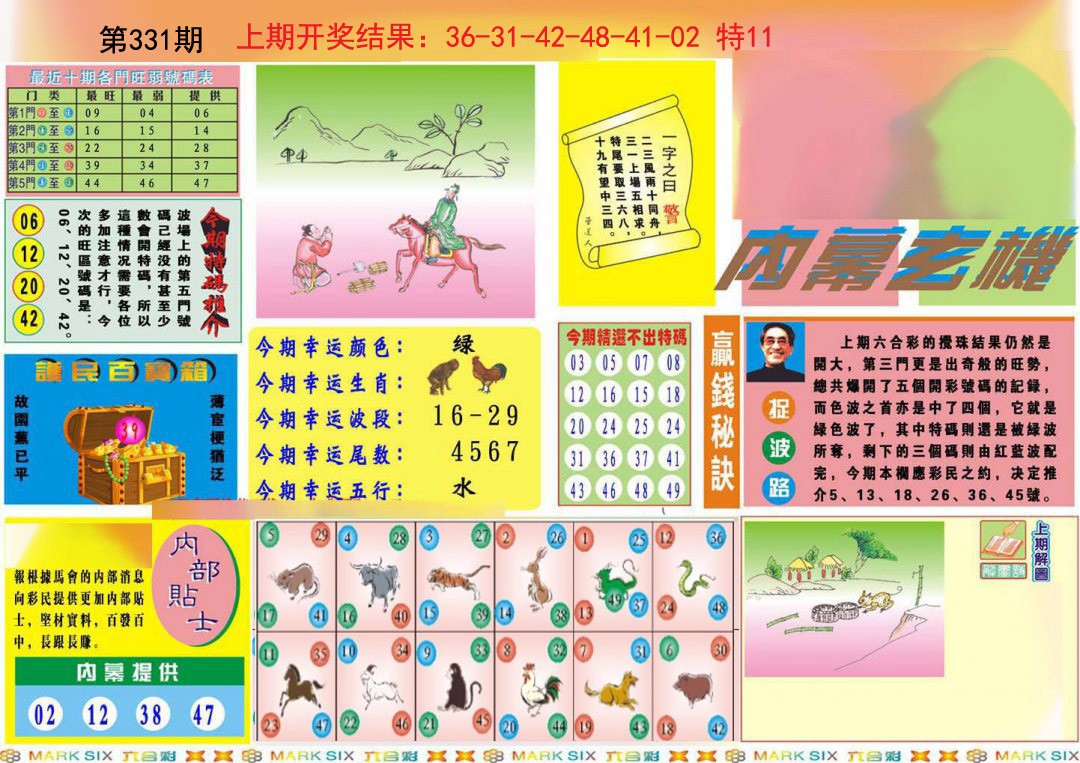2024331期九龍内幕A(推荐)