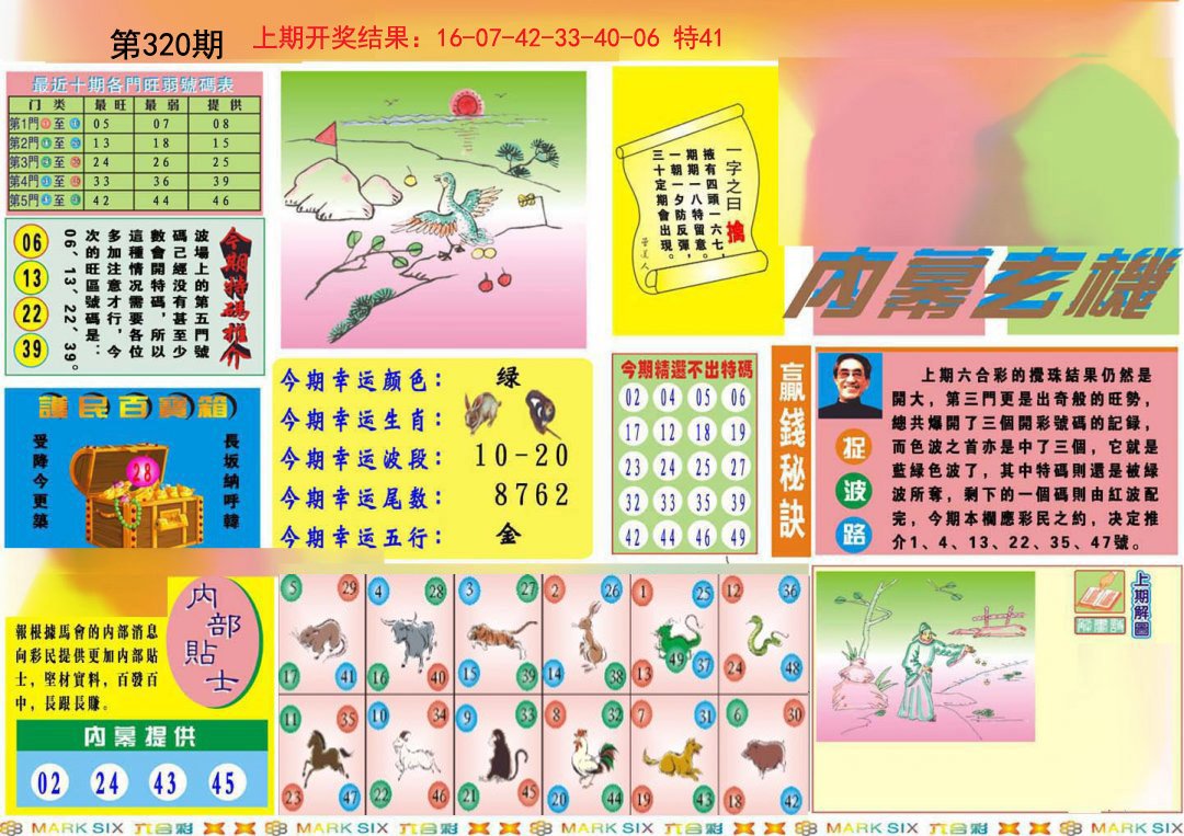 2024320期九龍内幕A(推荐)