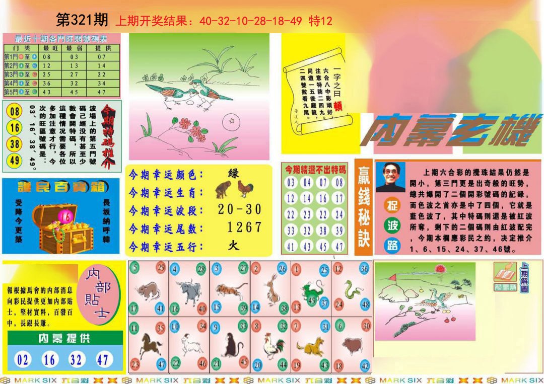 2024321期九龍内幕A(推荐)
