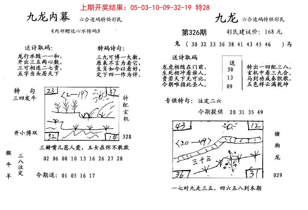 2024326期九龙内幕