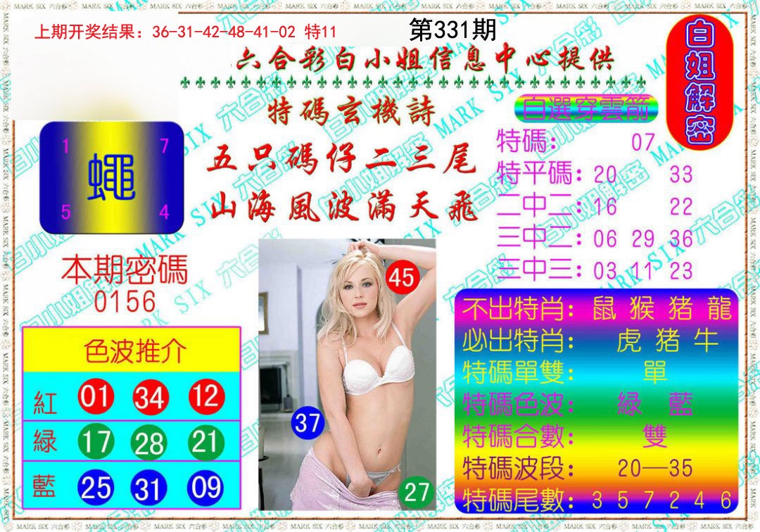 2024331期白姐解密