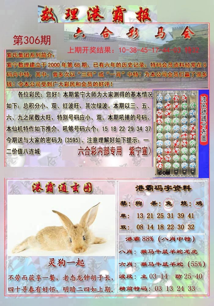 2024306期港霸报
