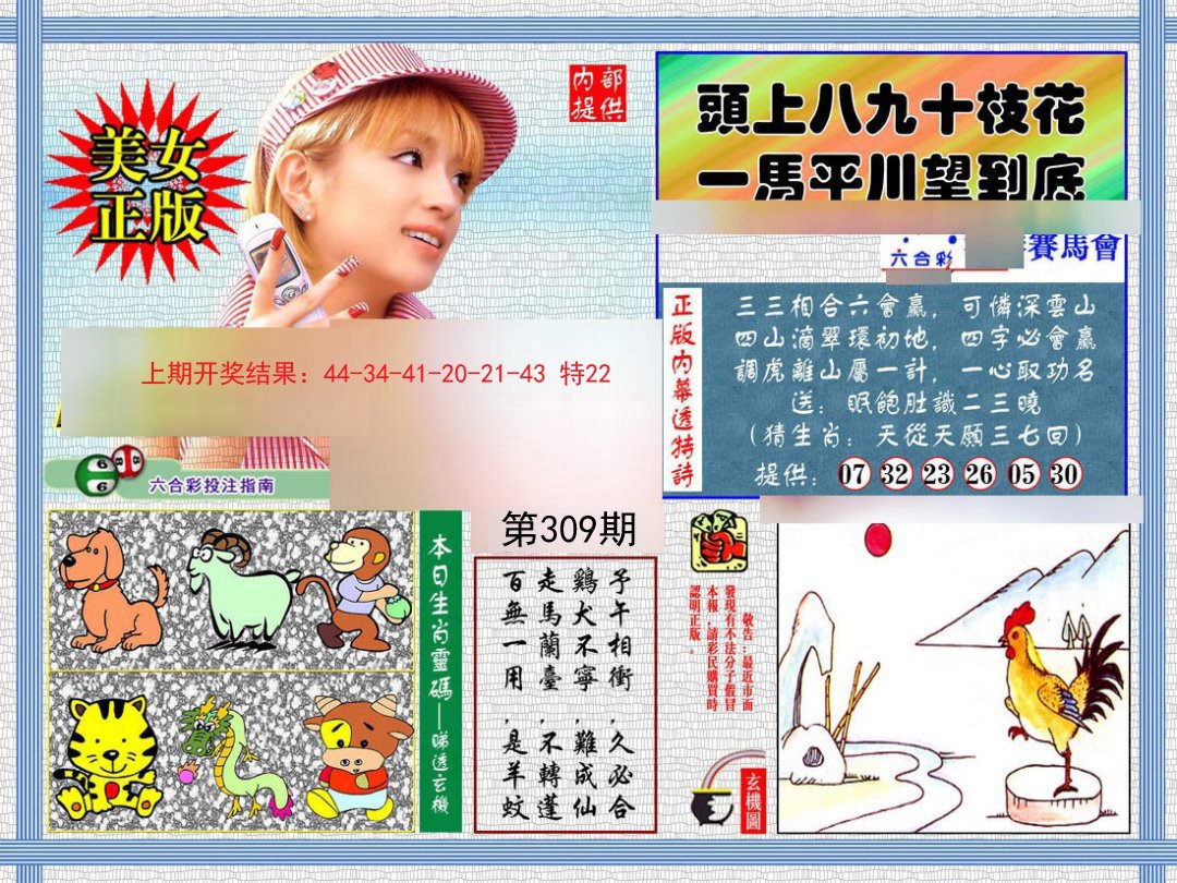 2024309期内幕透特