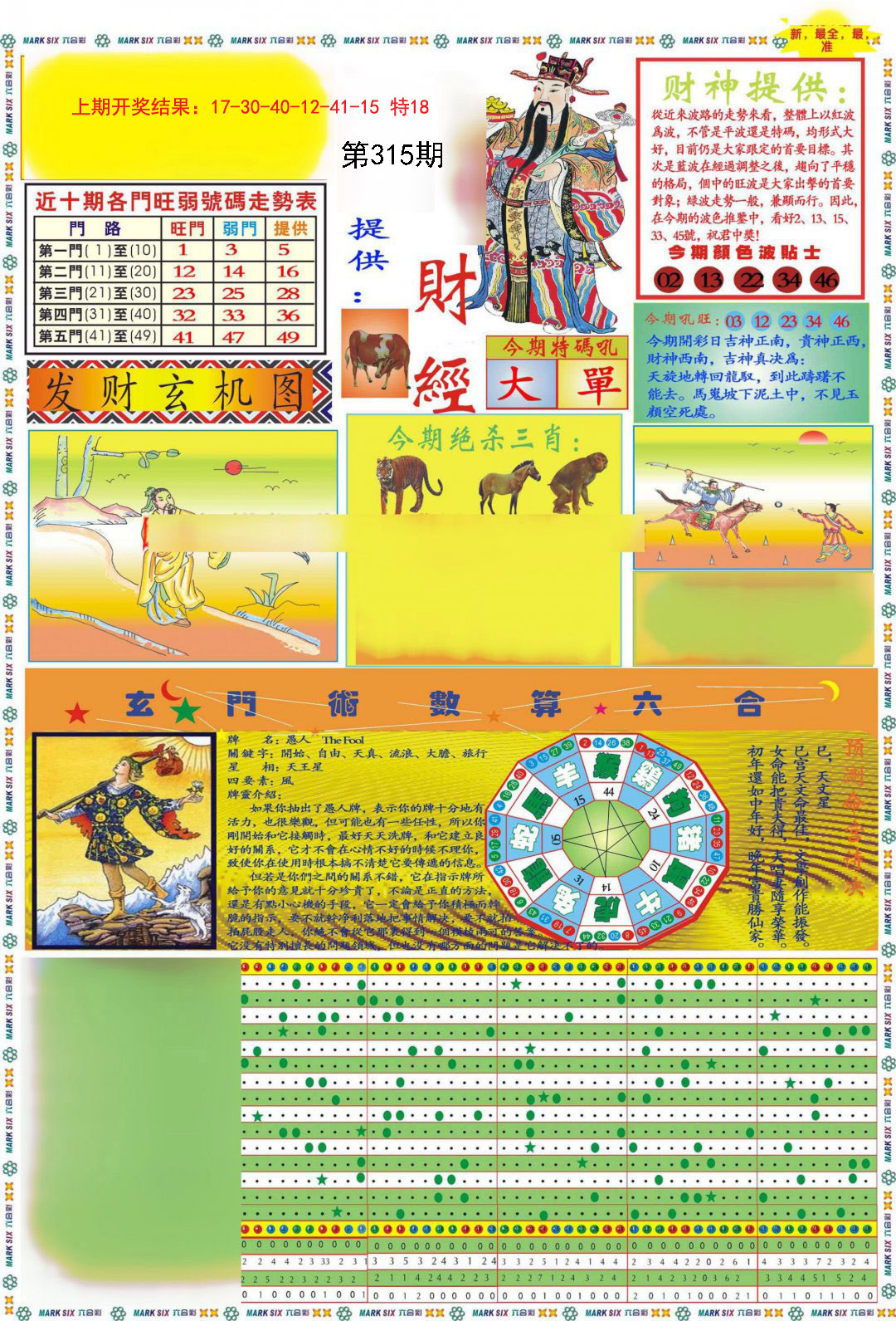 2024315期九龍财经A(推荐)