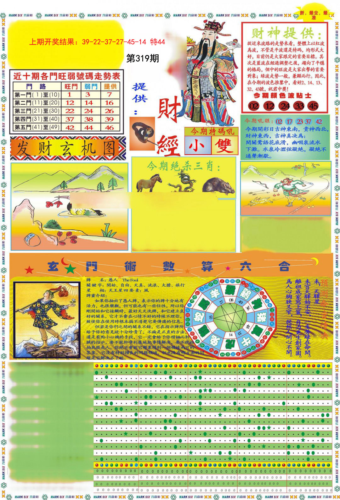 2024319期九龍财经A(推荐)